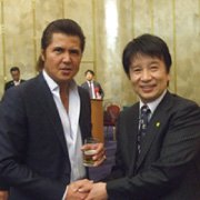 ミナミの帝王こと竹内力さん